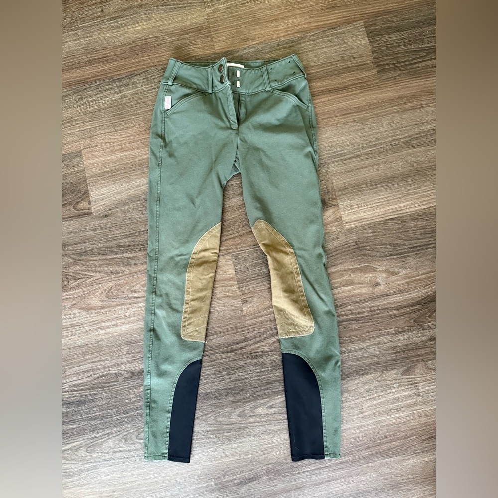 Tailored Sportsman 1927 Trophy Hunter Breeches Size 22 - Loden Green - Boot Sock